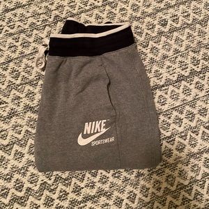 Grey Nike Sportswear Sweatpants